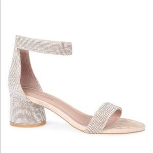 NWOT Jeffrey Campbell Issa Leather Diamante Heel - 5